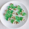 Wholesale Jewelry Accessories Resin Strawberry Inlaid Pearl Pendant Earrings Environmentalfriendly