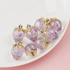 Wholesale Jewelry Accessories Resin Strawberry Inlaid Pearl Pendant Earrings Environmentalfriendly
