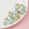 Wholesale Jewelry Accessories Resin Strawberry Inlaid Pearl Pendant Earrings Environmentalfriendly