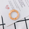 Wholesale Jewelry Accessories Ring Disc Acrylic Acetate Pendant Handmade Earring With Plastic Resin Material And Dripping Glue Process