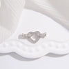 Wholesale Jewelry Accessories 925 Silver Bow Love Pearl Buckle Vshaped Fourleaf Clover Oshaped With Zirconia Design