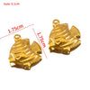 Wholesale Jewelry Accessories Stainless Steel Marine Series Pendant With Starfish Shell Seahorse And More Electroplated