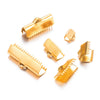 Wholesale Jewelry Accessories Stainless Steel Rectangle Horse Buckle Rope With Clip Buckle Lock Buckle Fixed Necklace Bracelet Connection Electroplating