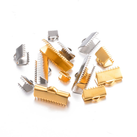 Wholesale Jewelry Accessories Stainless Steel Rectangle Horse Buckle Rope With Clip Buckle Lock Buckle Fixed Necklace Bracelet Connection Electroplating