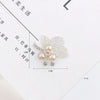 Wholesale Jewelry Accessories Zinc Alloy Diamond Leaves And Flowers Electroplated