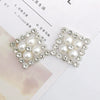 Wholesale Jewelry Accessories Zinc Alloy Handmade Square Mobile Phone Case Airbag Bracket Material