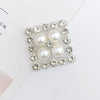 Wholesale Jewelry Accessories Zinc Alloy Handmade Square Mobile Phone Case Airbag Bracket Material