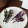 Wholesale Jewelry Acetic Acid Material Diamondencrusted Butterfly Hair Gripper Highend Women's Hair Accessory