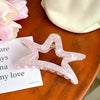 Wholesale Jewelry Acetic Acid Star Hair Clip For Women