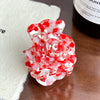 Wholesale Jewelry Acetic Acid Threedimensional Rose Flower Hair Shark Clip For Women Highend Style