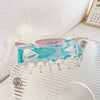 Wholesale Jewelry Acrylic Fashion Handmade Mermaid Shark Clip Hair Accessories For Women
