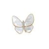Wholesale Jewelry Alloy Animal Butterfly Brooch Electroplated For Women