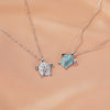 Wholesale Jewelry Alloy Animal Zodiac Turtle Pendant Necklace With Electroplating