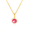 Wholesale Jewelry Alloy Flower Pendant Electroplated Retro Style