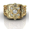 Wholesale Jewelry Alloy Geometric Cross Pattern Electroplated For Women