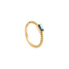 Wholesale Jewelry Alloy Geometric Diamond Twist Rope Ring For Women