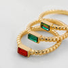 Wholesale Jewelry Alloy Geometric Diamond Twist Rope Ring For Women