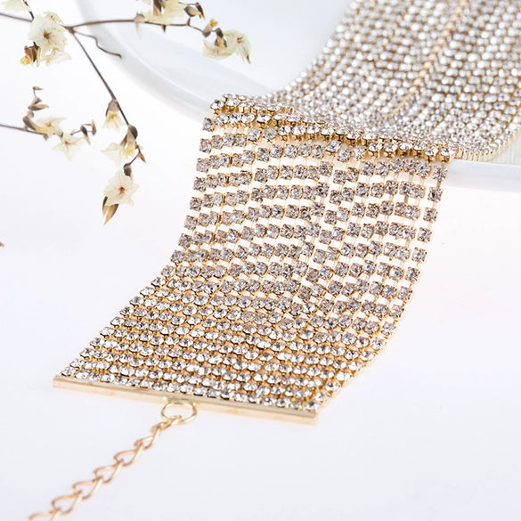 Wholesale Jewelry Alloy Geometric Diamond Women Necklace