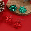 Wholesale Jewelry Alloy Geometric Elk Snowflake Cartoon Earrings Electroplated For Women