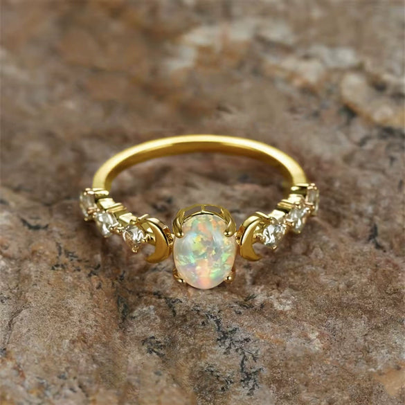 Wholesale Jewelry Alloy Geometric Fashion Ring Electroplating