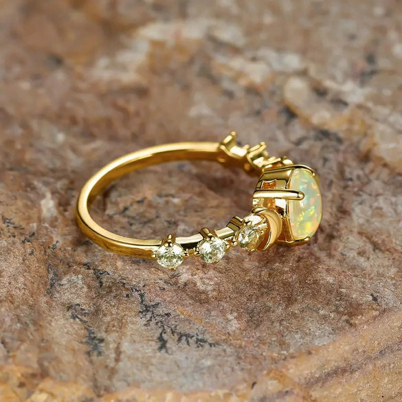 Wholesale Jewelry Alloy Geometric Fashion Ring Electroplating
