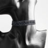 Wholesale Jewelry Alloy Geometric Hollow Claw Chain Necklace With Rhinestones Electroplated For Women