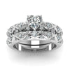Wholesale Jewelry Alloy Geometric Micro Inlaid Full Diamond Zircon Twopiece Ring Luxury Temperament Couple Style