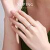 Wholesale Jewelry Alloy Geometric Style Electroplating Round Diamond Fourclaw Single Diamond Women's Wedding Ring