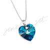Wholesale Jewelry Alloy Gold Plated Heart Shaped Imitation Crystal Set With Love Water Drops Bell Pattern For Women