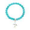 Wholesale Jewelry Alloy Handmade Retro Animal Pattern Joker Pine Stone Bracelet