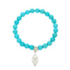 Wholesale Jewelry Alloy Handmade Retro Animal Pattern Joker Pine Stone Bracelet