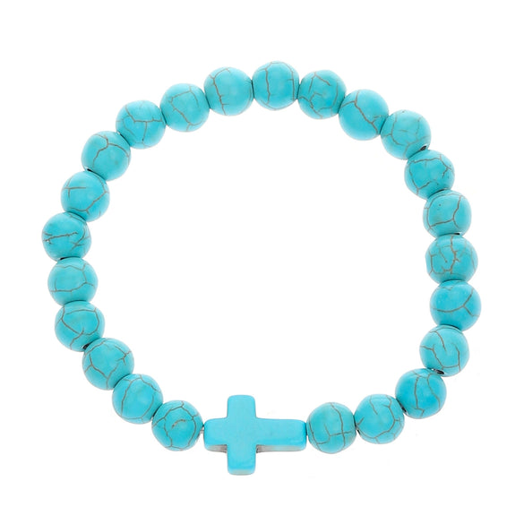 Wholesale Jewelry Alloy Handmade Retro Animal Pattern Joker Pine Stone Bracelet