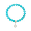 Wholesale Jewelry Alloy Handmade Retro Animal Pattern Joker Pine Stone Bracelet