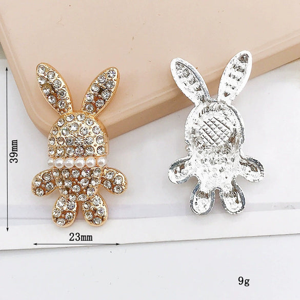 Wholesale Jewelry Alloy Rabbit Pattern Electroplated Accessories For Women