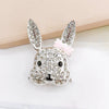 Wholesale Jewelry Alloy Rabbit Pattern Electroplated Accessories For Women