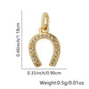 Wholesale Jewelry Animal Pendant Necklace Copper Plating Inlay