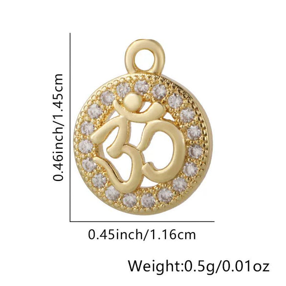 Wholesale Jewelry Animal Pendant Necklace Copper Plating Inlay