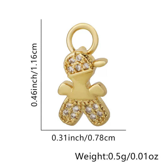 Wholesale Jewelry Animal Pendant Necklace Copper Plating Inlay
