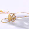 Wholesale Jewelry Animal Style Star Pattern Copper Gold Plated Opening And Closing Necklace