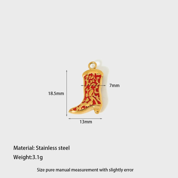 Wholesale Jewelry Animal Totem Stainless Steel Electroplated Pendant Necklace Bracelet Earring Accessories For Women