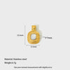 Wholesale Jewelry Animal Totem Stainless Steel Electroplated Pendant Necklace Bracelet Earring Accessories For Women