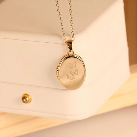 Wholesale Jewelry Animal Zodiac Butterfly Copper Electroplated Ochain Pendant Necklace