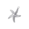 Wholesale Jewelry Animal Zodiac Copper Zirconia Rabbit Pin Croissant Starfish Seahorse Dolphin Pendant