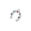 Wholesale Jewelry Animal Zodiac Copper Zirconia Rabbit Pin Croissant Starfish Seahorse Dolphin Pendant