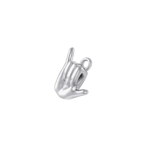 Wholesale Jewelry Animal Zodiac Copper Zirconia Rabbit Pin Croissant Starfish Seahorse Dolphin Pendant