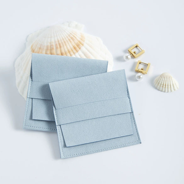 Wholesale Jewelry Bag Cloth Suede Microfiber Flannel Flip Strip