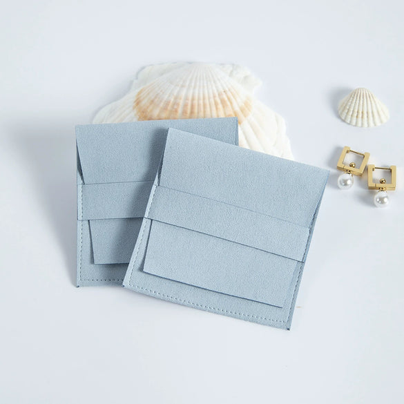 Wholesale Jewelry Bag Cloth Suede Microfiber Flannel Flip Strip