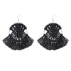 Wholesale Jewelry Basic Classic Style Geometric Alloy Tassel Earrings