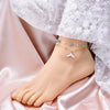 Wholesale Jewelry Basic Classic Style Scallop Star 304 Stainless Steel 18K Gold Plated Anklet