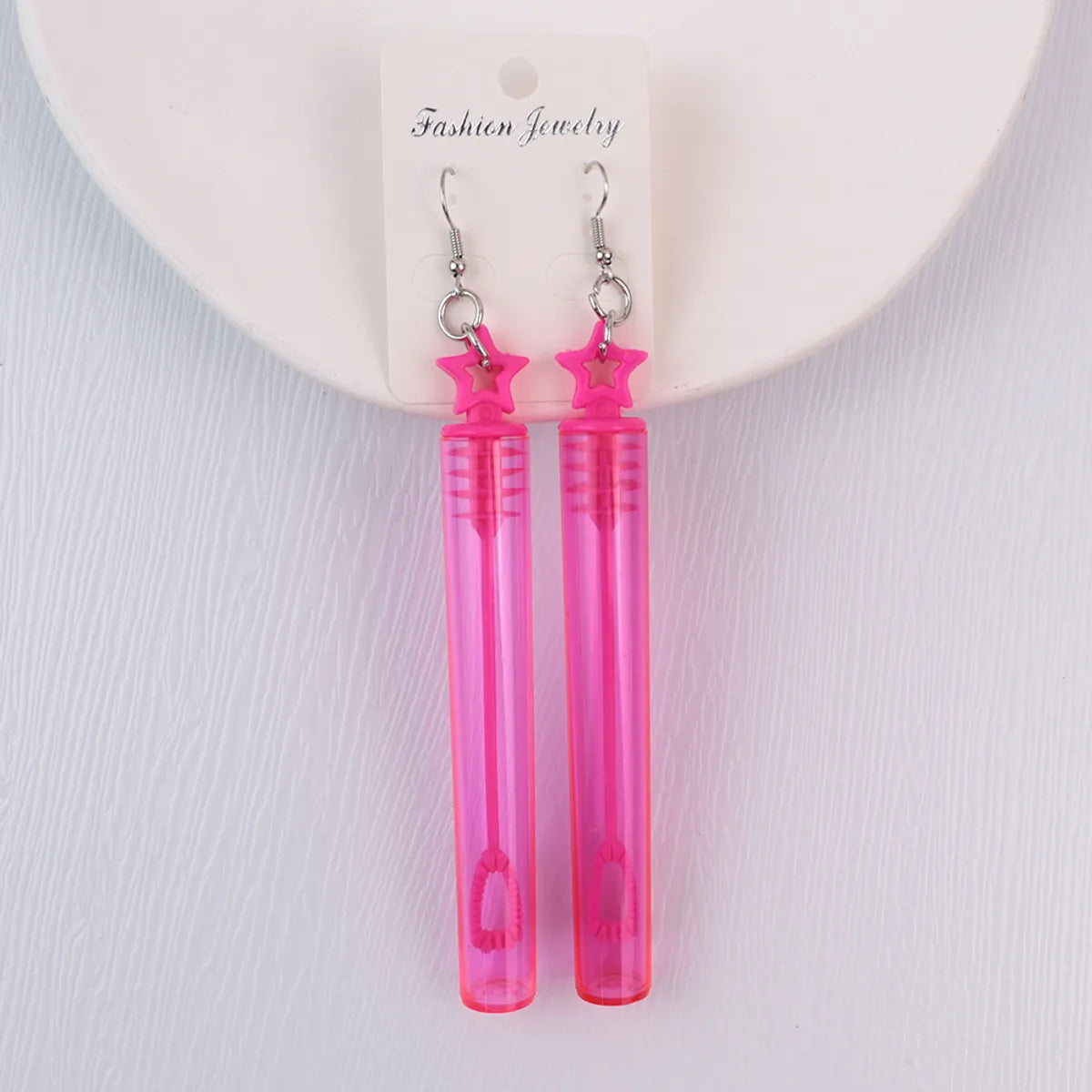 Wholesale Jewelry Basic Geometric Plastic Drop Earrings